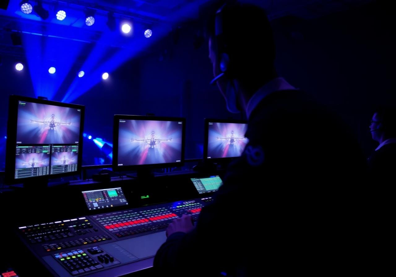 Show control desk